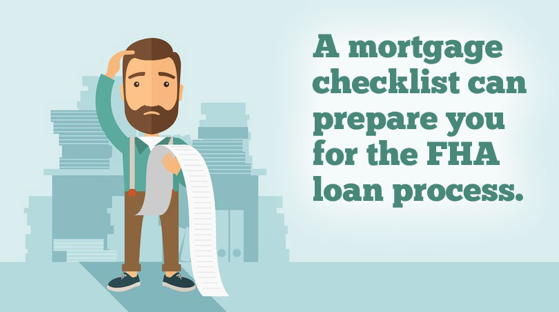 FHA Home Loan Credit Checklist
